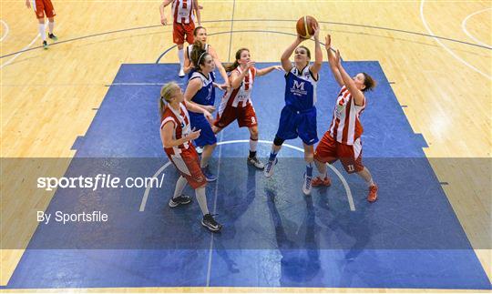 DCU Mercy v Team Montenotte Hotel Cork - Basketball Ireland Women's National Cup Semi-Final 2014