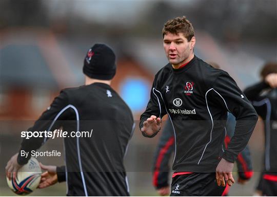 Ulster Rugby Squad Training - Thursday 16th January