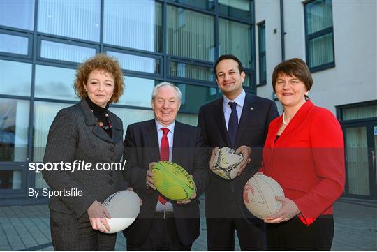 Ministers Leo Varadkar TD & Michael Ring TD meet Northern Ministers to discuss the 2023 Rugby World Cup Bid