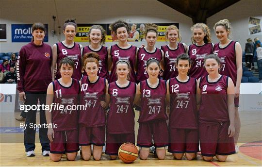 St Genevieves Belfast v Glenamaddy Community School - All-Ireland Schools Cup U19C Girls Final