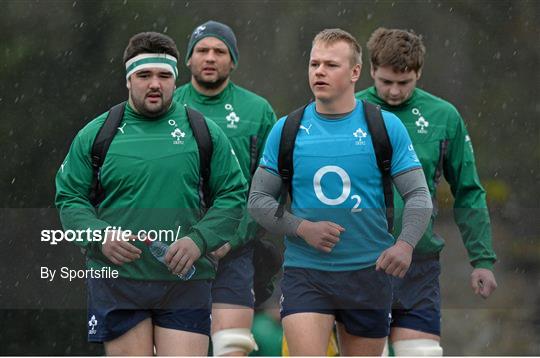 Ireland Rugby Squad Training - Friday 31st January