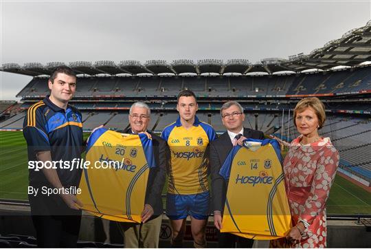 Club Rossie Secure New Sponsor ‘BNP Paribas’ for the Back of the Roscommon Jersey & are Delighted to Wear ‘Hospice’ on the Front of the Jersey