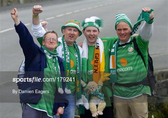 Republic of Ireland fans Wednesday