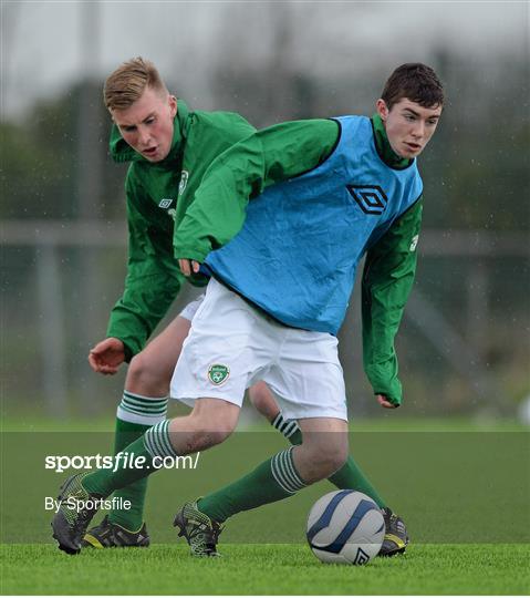 Republic of Ireland U15 Squad Training
