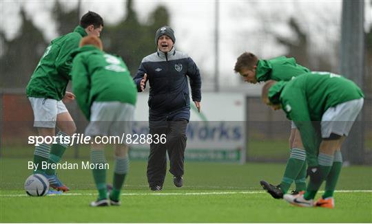 Sportsfile Republic Of Ireland U15 Squad Training Photos Page 1