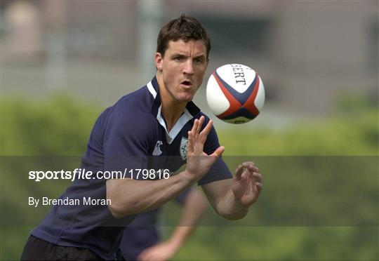 Ireland rugby training in Tokyo Tuesday