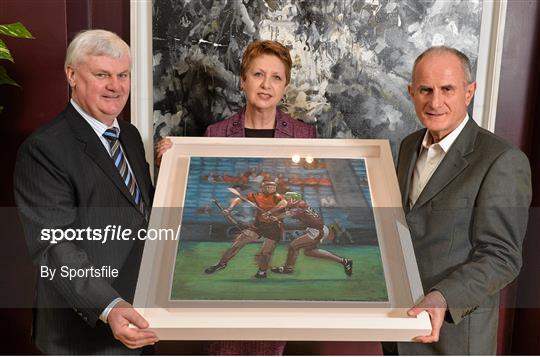 Ulster GAA Presentation to Mary and Martin McAleese