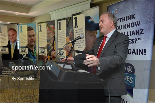 Launch of the 2014 Allianz Hurling Leagues