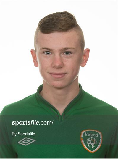 Republic of Ireland U15 Squad Headshots
