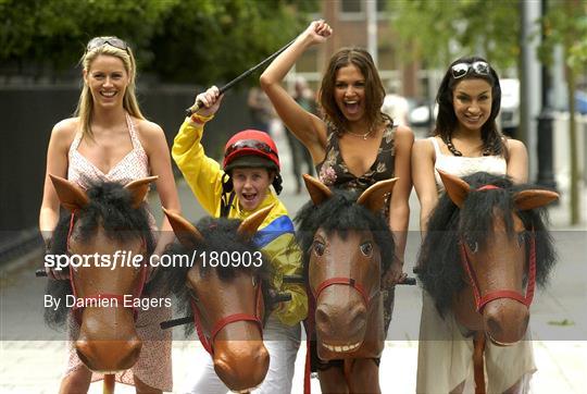 Budweiser Irish Derby Photocall