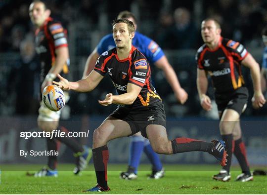 Leinster v Newport Gwent Dragons - Celtic League 2013/14 Round 14 Leinster v Newport Gwent Dragons - Celtic League 2013/14 Round 14