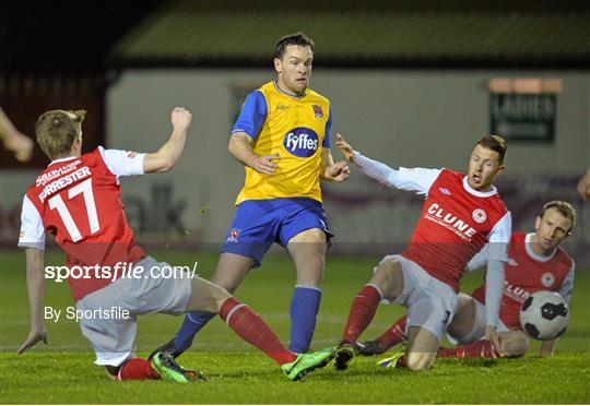 St Patrick's Athletic v Dundalk - Leinster Senior Cup Fourth Round