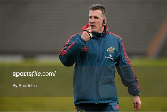 Munster Rugby Squad Training - Wednesday 19th February