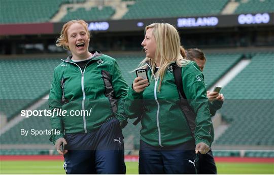 Ireland Women's Rugby Squad Captain's Run - Friday 21st February