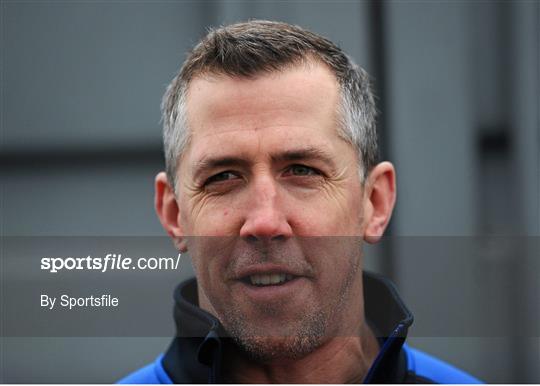Leinster Rugby Squad Training and Media Briefing