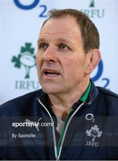 Ireland Rugby Press Conference - Tuesday 25th February