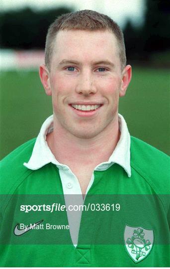 Ireland Rugby Squad Portraits 2000