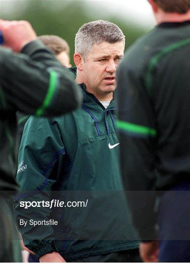 Ireland Rugby Squad Training - 15 March 2000