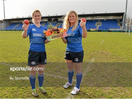 Donnelly, Ireland’s leading fruit and vegetable supplier, announce three year sponsorship of Leinster Women's Rugby