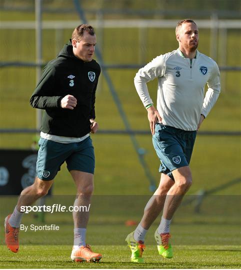 Republic of Ireland Squad Training - Monday 3rd March 2014