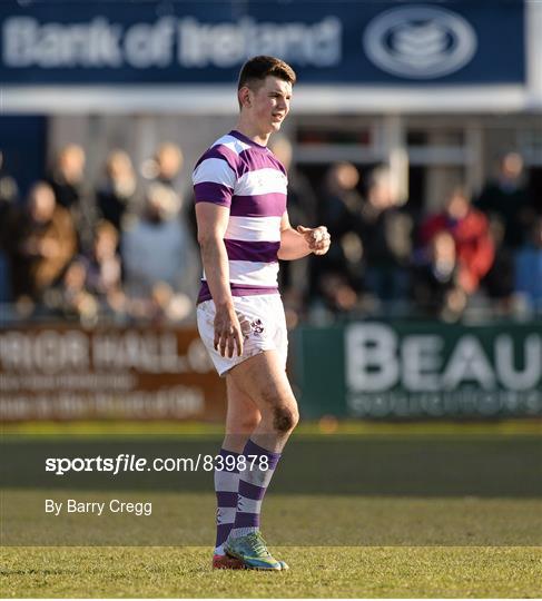 St. Andrew’s College v Clongowes Wood College SJ - Beauchamps Leinster Schools Senior Cup Semi-Final