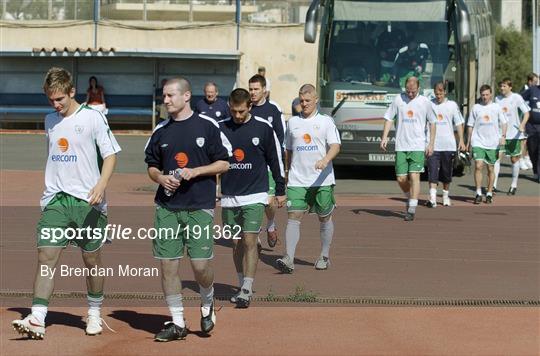 Republic of Ireland squad training Thursday