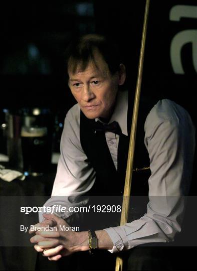 Alex Higgins at the Irish Professional Snooker Championship