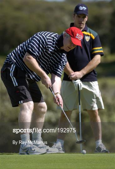 Ireland Rules team play golf Sorrento