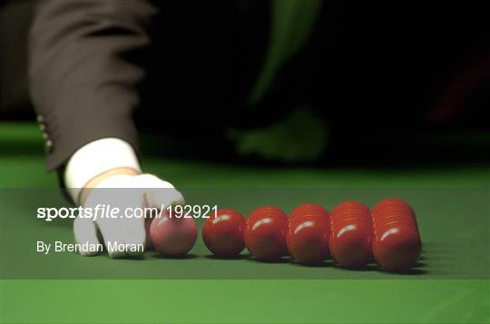 Alex Higgins at the Irish Professional Snooker Championship