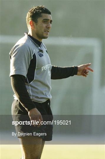 Ireland Rugby training Tuesday