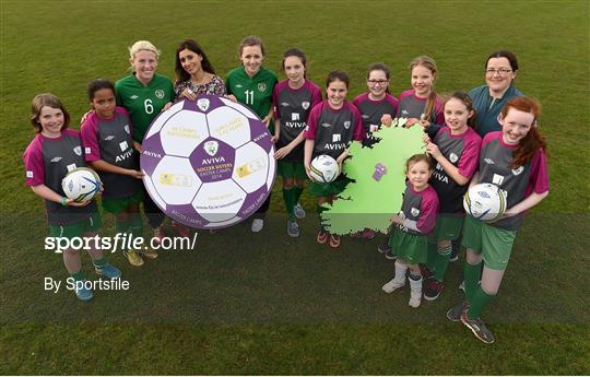 FAI Aviva Soccer Sisters Easter Camp Launch - Skerries Town FC FAI Aviva Soccer Sisters Easter Camp Launch - Skerries Town FC