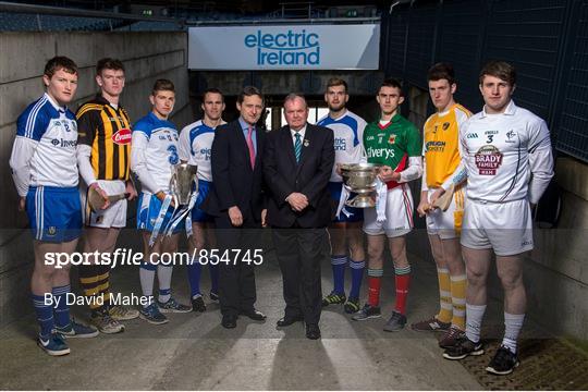 Launch of the 2014 Electric Ireland GAA All-Ireland Minor Championships Launch of the 2014 Electric Ireland GAA All-Ireland Minor Championships