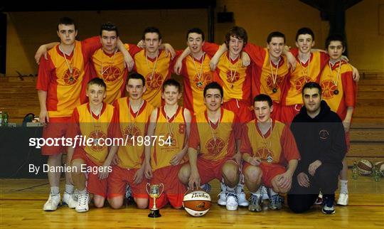 St. Patrick's Dungannon v Patrician Academy Mallow - Boys U16 B Schools Basketball St. Patrick's Dungannon v Patrician Academy Mallow - Boys U16 B Schools Basketball