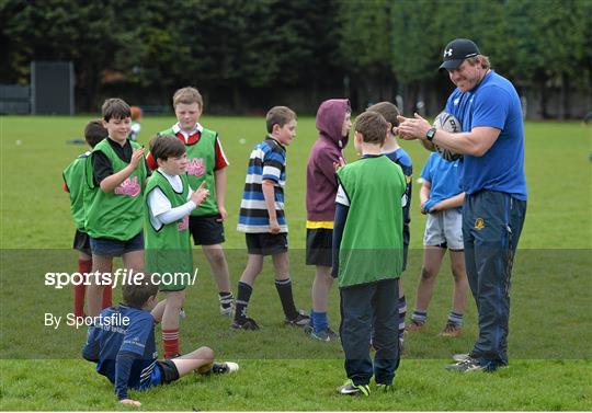 Leinster School of Excellence on Tour in Wanderers RFC