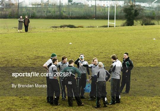 Ireland Rugby Squad Training Tuesday