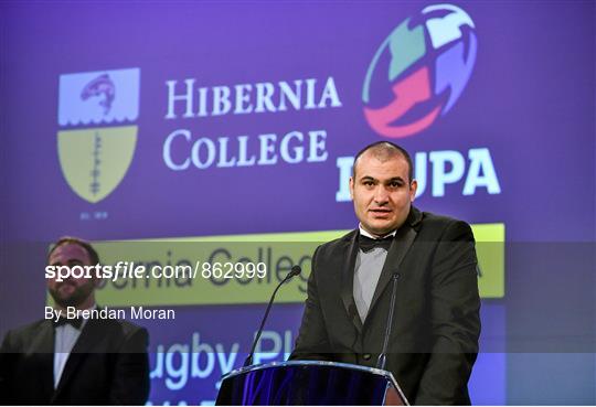 Hibernia College IRUPA Rugby Player Awards 2014
