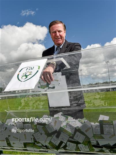 Launch of FAI National Draw 2014 with Ronnie Whelan