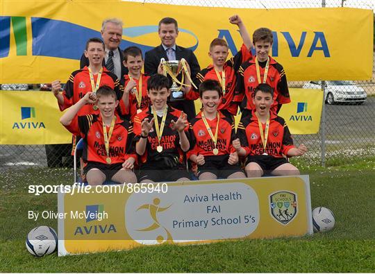 Aviva Health FAI Primary School 5’s Ulster Finals