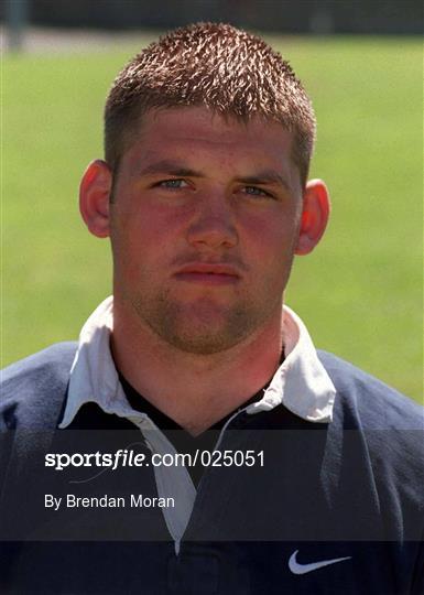Ireland Rugby U21 Squad Portraits