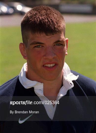 Ireland Rugby U21 Squad Portraits