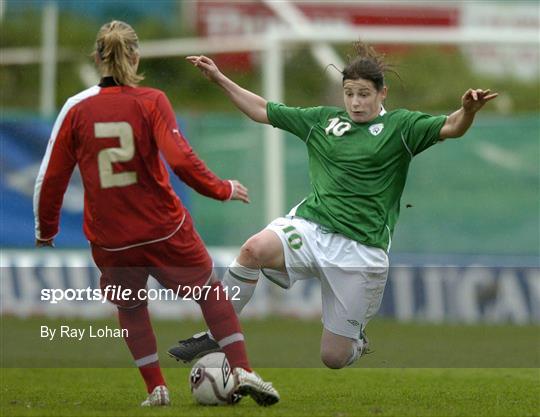 Republic of Ireland v Switzerland - Women's World Cup Qualifier