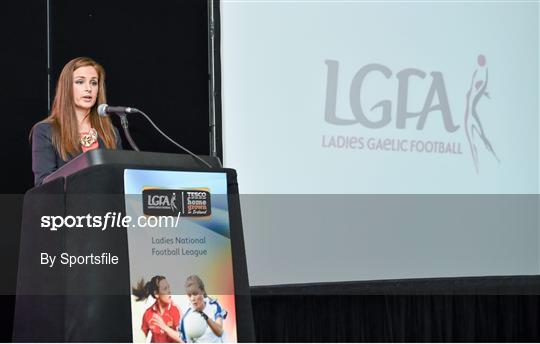 2014 TESCO HomeGrown Ladies National Football Team of the League Presentations