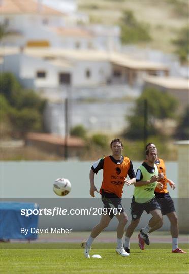 Republic of Ireland soccer training - Saturday