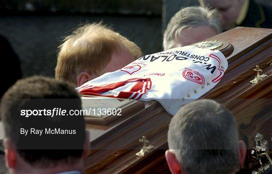 Funeral of Tyrone Footballer Cormac McAnallen