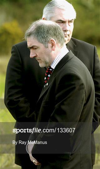 Funeral of Tyrone Footballer Cormac McAnallen