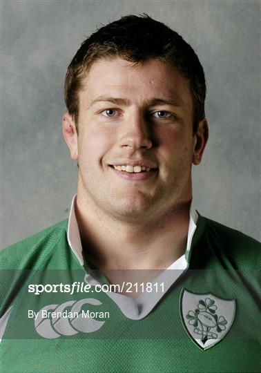 Ireland rugby squad portraits