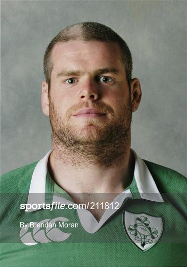 Ireland rugby squad portraits