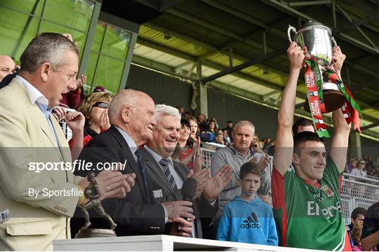 Electric Ireland Cup Presentation at Connacht GAA Football Minor Championship Final