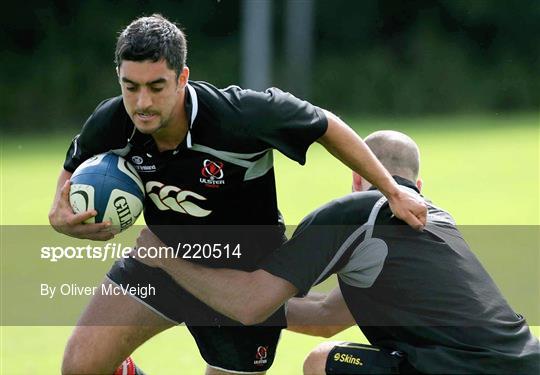 Ulster Rugby Squad Training Wednesday