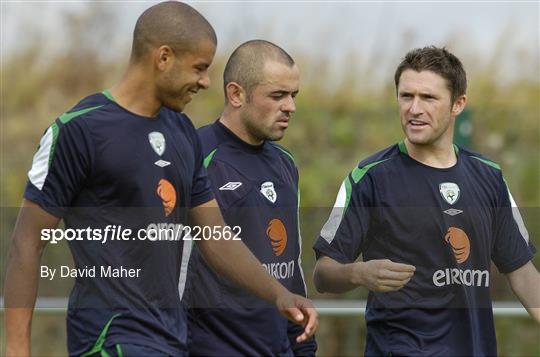 Republic of Ireland Squad Training Thursday